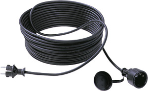 Verlängerung H05RR-F 3G1,50mm² sw 10m