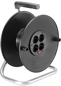 Kabeltrommel 4-fach Thermoschutz