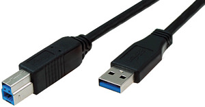 USB 3.0 KABEL A/B 1,0M