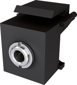 Miniklinke 3,5mm Keystone sw
