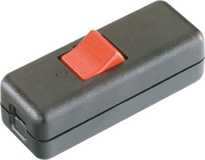 Schnur-Zwischenschalter Serie 8010 Ausschalter 2p. s/r