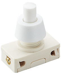 Druckknopfschalter Serie 3030 Ausschalter 1p. ws