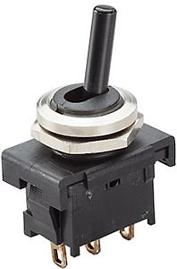 Kippschalter Serie 8400 Umschalter 1p. Lötanschluss