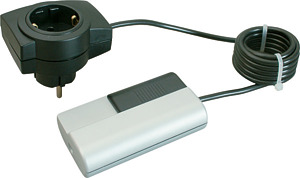 Schnur-Enddimmer 20-500W tit an/sw