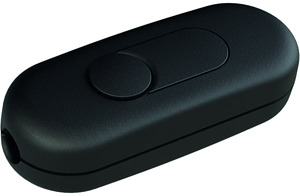 LED-Schnur-Tastdimmer Serie 8119 sw