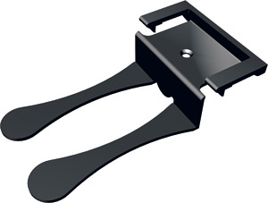 Kabelschlange Easy-Clip Bodenauslass Classic sw RAL900