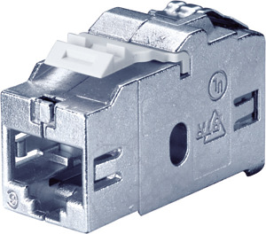CAT6 Kupplung/Buchse Buchse METZ CONNECT E-DAT 1309AO-1