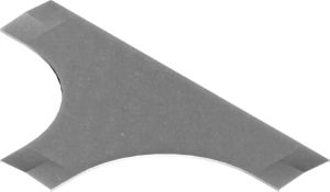 Deckel für T-Stück Materialstärke 2,0 mm