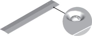 Deckel mit Drehriegel Materialstärke 2,0 mm