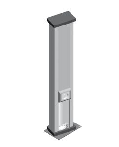 Installationssäule Materialstärke 1,0 mm