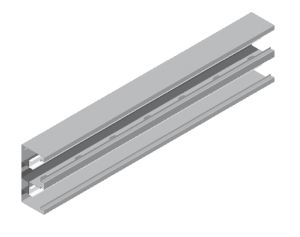 Brüstungskanal zweibahnig Materialstärke 1,0 mm