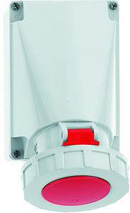 CEE Wandsteckdose 5x63A 5-polig 6h IP67 400V