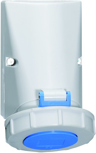 CEE Wandsteckdose 4x32A 4-polig 9h IP67 230V