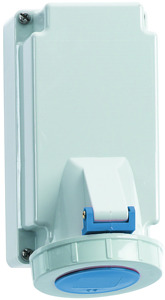 CEE Wandsteckdose 16A 7-polig 9h IP67 230V