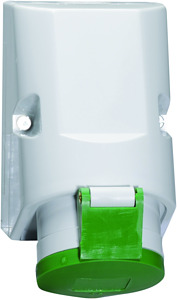 GT Wandsteckdose 16A 5-polig >50V 2H IP44 126x83