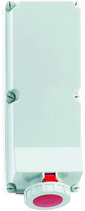 CEE Wandsteckdose 4x63A 4-polig 6h IP67 400V