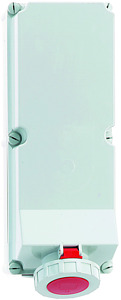 CEE Wandsteckdose 4x125A 4-polig 6h IP67 400V