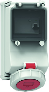 CEE Wandsteckdose 5x32A 5-polig 6h IP67 400V