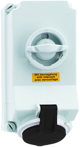 Wandsteckdose 32A 4-polig 500V 7H SPWG