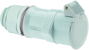 CEE-Kleinsp.-Kupplung 16A 2-polig 16A 12h IP44 42V 50-60Hz