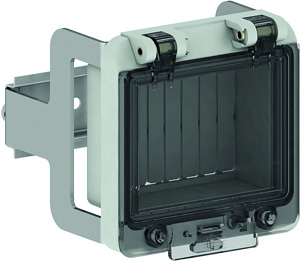 Klappfenster 4 Module selbstschliessend mit Berührungssch