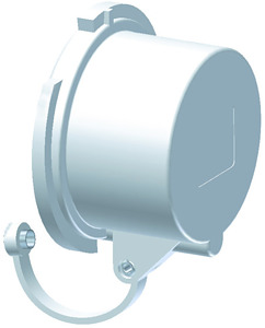 Verschlusshaube 63A für CEE-Stecker 3-4-5-polig