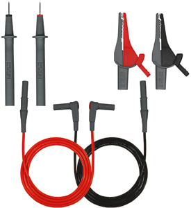 Profi-Messleitungsset 4mm Silikon