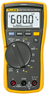 Digital-Multimeter 10A DV/AC-Messung m.Hintergrundbel.