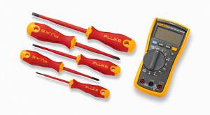 Elektriker-Multimeter Fluke 117 + ISLS3 + ISLS5 + IPHS2 + IPHS1 + ISLS8