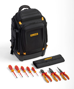 Professioneller Werkzeugrucksack Fl uke Pack30 + Starter-Kit mit isolierten