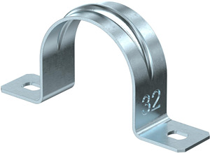 Befestigungsschellen 32mm doppellappig