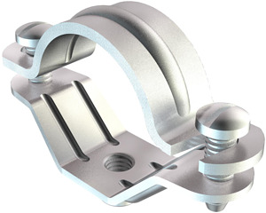 Schraub-Abstandschelle 33-38mm mit M6-Gewinde Schrauben M5x14