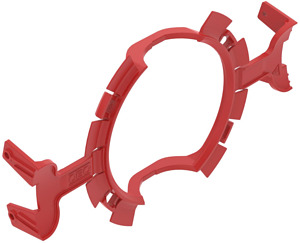UP Quick-Fix für Unterputzdose Ø60mm PP signalrot