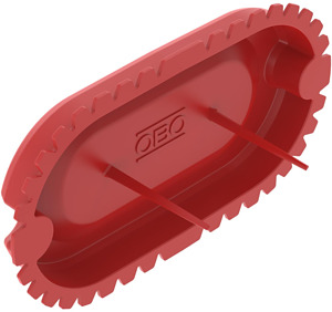 UP Signaldeckel für Unterputz-Wandauslassdose 62x32mm si