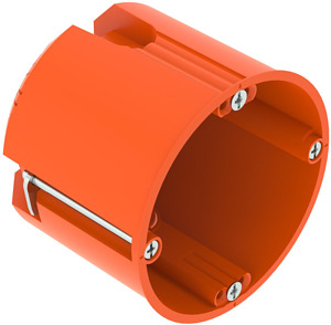 HW Geräte-Verbindungsdose Ø68mm,H61mm orange