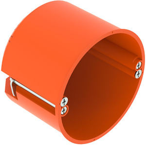 HW Gerätedose für CEE/PERILEX Ø74mm,H61mm orange