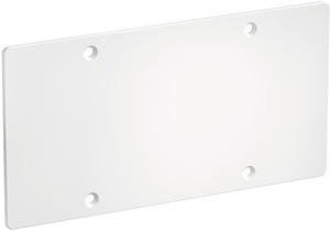 UP/HW Deckel doppelte Ausführung 145x75x2 reinweiß