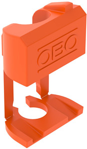 HW Befestigungselement für dünne Beplankung 6mm orange