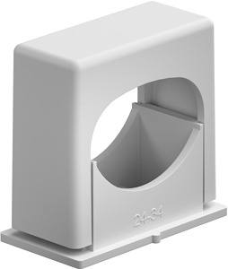 Druck-Iso-Schelle M6 Langloch und Klebefuss