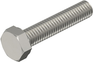 Sechskantschraube M6x30mm, A4, 2B