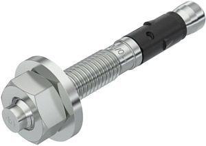 Bolzenanker M10x75 mit großer Unterlegscheibe galvanisch ve