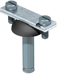 Abstandschelle 30mm FL30, mit Stahlspreizdübel