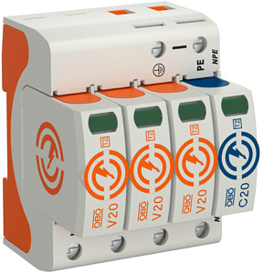 SurgeController V20 dreipolig mit N PE 280V
