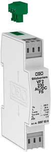 MSR-Schutz 255V AC/350V DC m.leckstromfr. Fernsign. 110V AC/DC