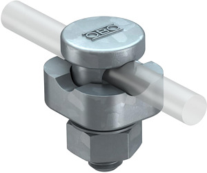 Verbinder Rd 8-10 1-fach Stahl tauchfeuerverzinkt