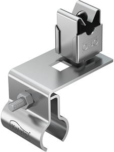 Falzklemme für Rundstehfalz-Dächer 8mm, A2, 1.4301