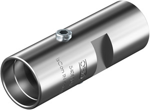 Anschlusselement für isCon Premium, innen ø 23mm, A2, 1.4301