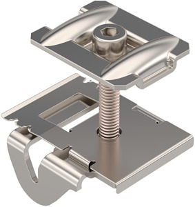 Zwischenklemme 73x54x66 für Freiflächensystem