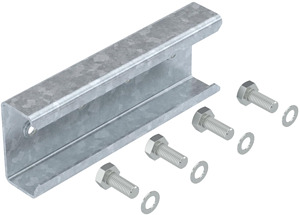 Längsverbinder 35x74,5x200 für Trägerprofil