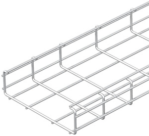 C-Gitterrinne 50x200x3000, A2, 1.4301, 2B